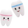 1PCS Teeth Shape Toy Slow Rising Stress for Children Cute Cartoon  Dentist Gift Antistress Dental Clinic Dentistry Promotional
