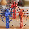 Spider Robot Action Figure with Accessories Movable Joints 3D Printed Model Toy Articulated Dummy Figurine Home Office Decoration Ornament