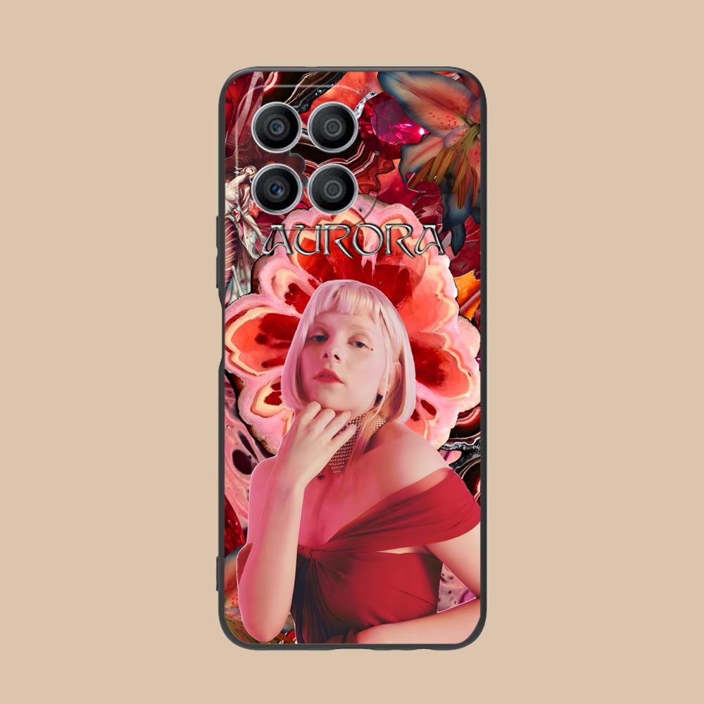 Матовый ТПУ чехол для мобильного телефона Aurora Aksnes для Honor 90 80 70 60 50 30 20 10 9 8 7 Pro S SE Lite 5G Цветная печать