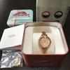 Б/у женские часы FOSSIL розовое золото