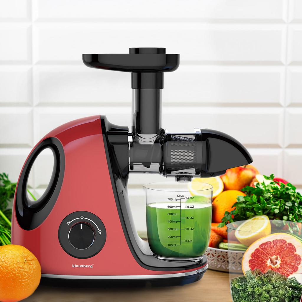 Slow juicer 150W for fruits and vegetables COLD PRESS KLAUSBERG KB-7865