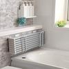 [Yamazaki] tower Magnetic Bathtub Lid Holder (Folding, Black 9943) W8 x D13.7 x H22cm