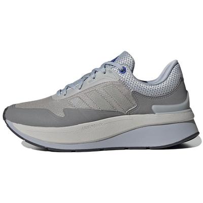 Znchill Универсальная Удобная Ткань Кожа Нескользящая Прочная Легкая Низкий Верх Повседневные Кроссовки для Бега Женские Кроссовки Серый GY2485