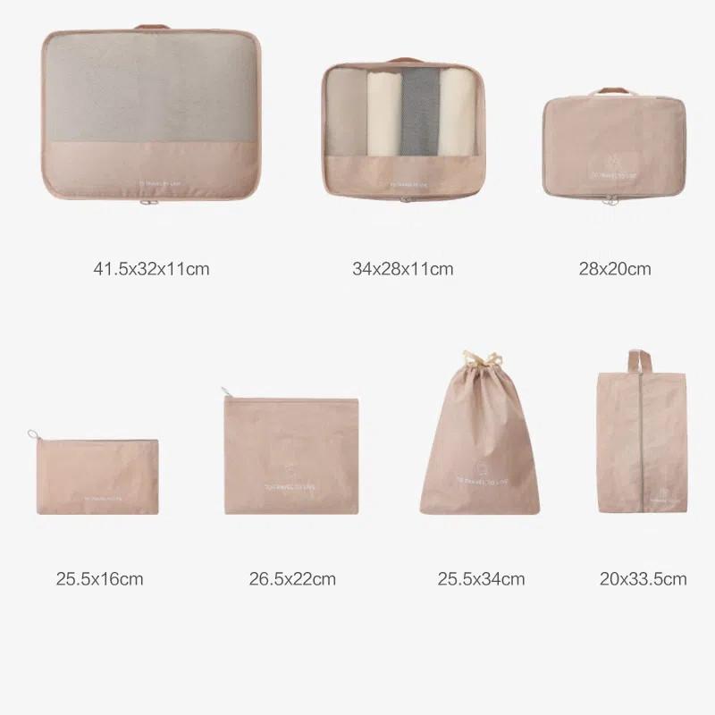 Portable Travel Storage Bag Home Clothing Underwear Shoe Packing Finishing Bag High-capacity Oxford Cloth Waterproof Storage Bag