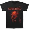 Sepultura под останками Подарок для фаната Все размеры Подарочная футболка HE545 Унисекс футболка
