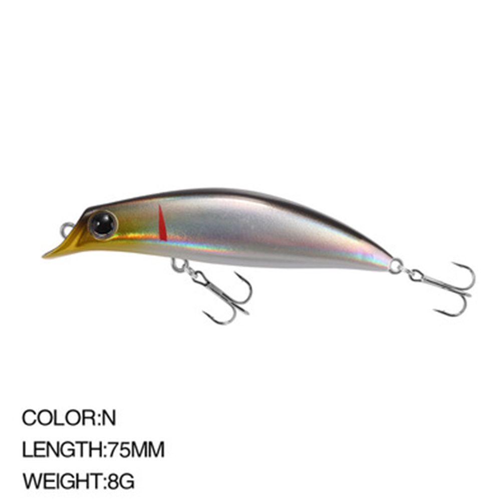 Multicolor Winter Fishing Crankbaits Useful Minnow Lures Long Casting Lure Fish Hooks Minnow Baits