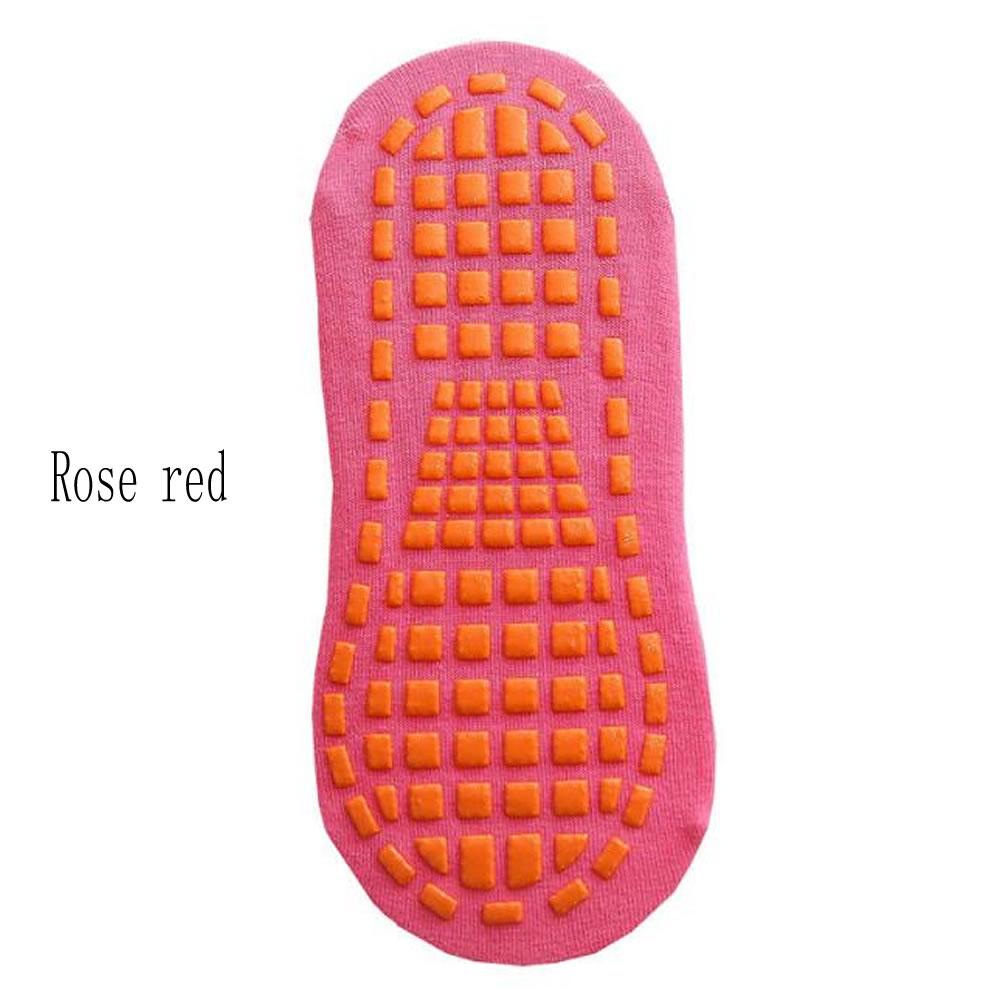 Parent Child Slip Trampoline Socks Cotton Sports Socks For Adults Kids Boys Girls High Elasticity Outdoor Activity Socks