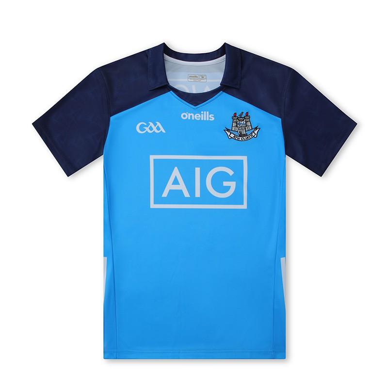 GAA Rugby Short Sleeve Shirt - Solid Color S To 5XL