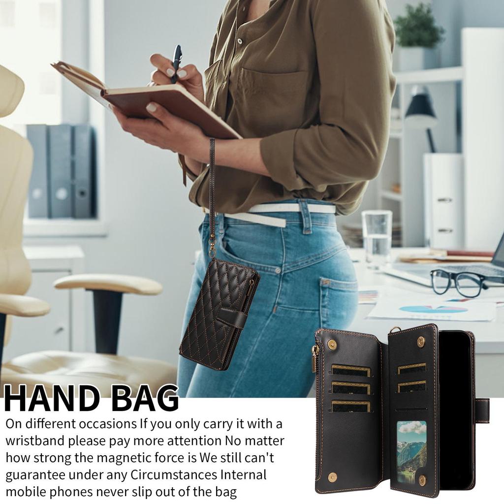 Защитный кожаный чехол-книжка с застежкой-молнией для Sony ACE III и Xperia 10 VI/1 IV