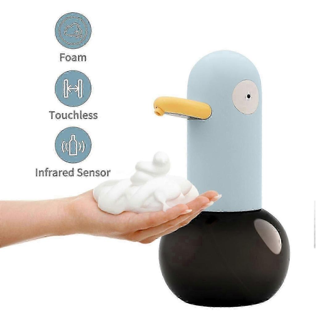 Duck-shaped automatic foaming soap dispenserNon-contact foam soap dispenser USBRechargeable400mL-LG
