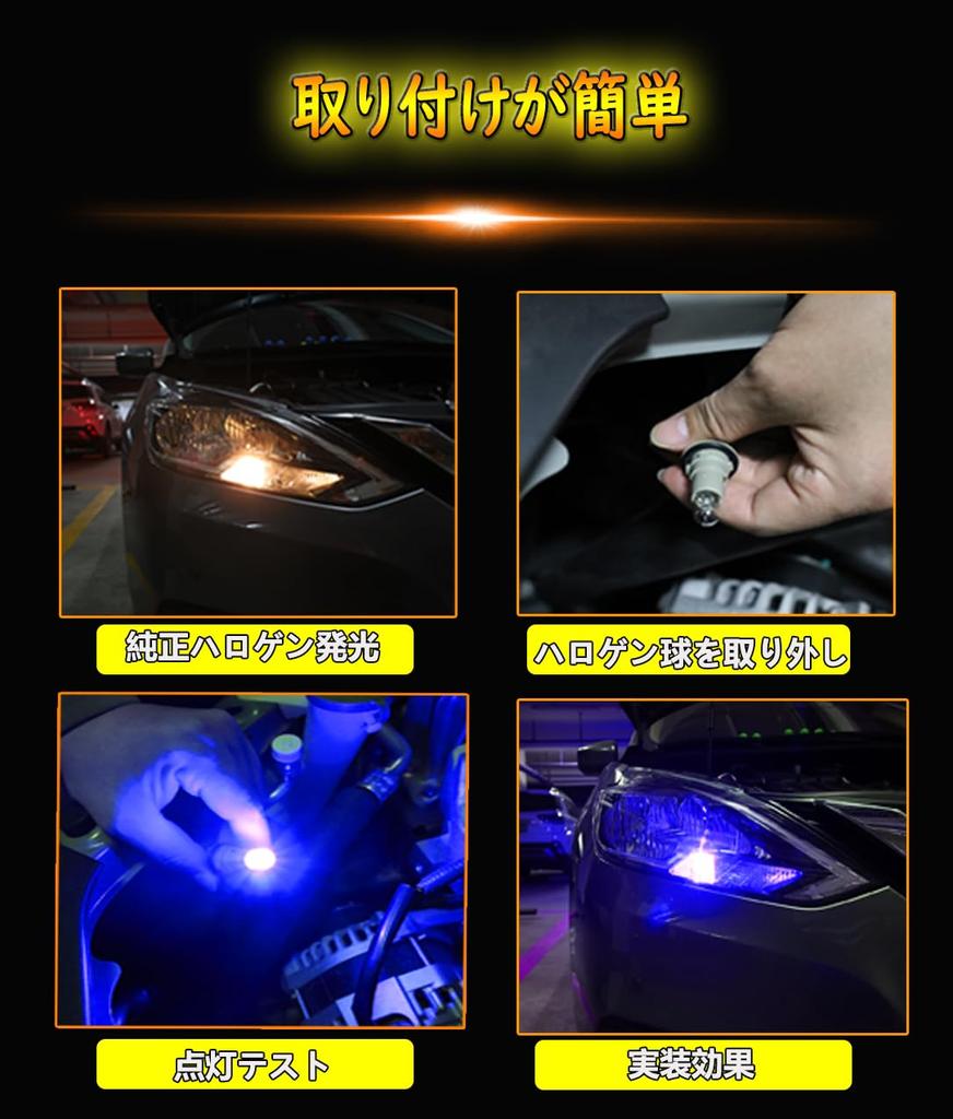 Светодиодная лампа WENLE T10 Синяя 8000K Лампа подсветки номерного знака Габаритный огонь Задний фонарь Угловой фонарь Указатель поворота