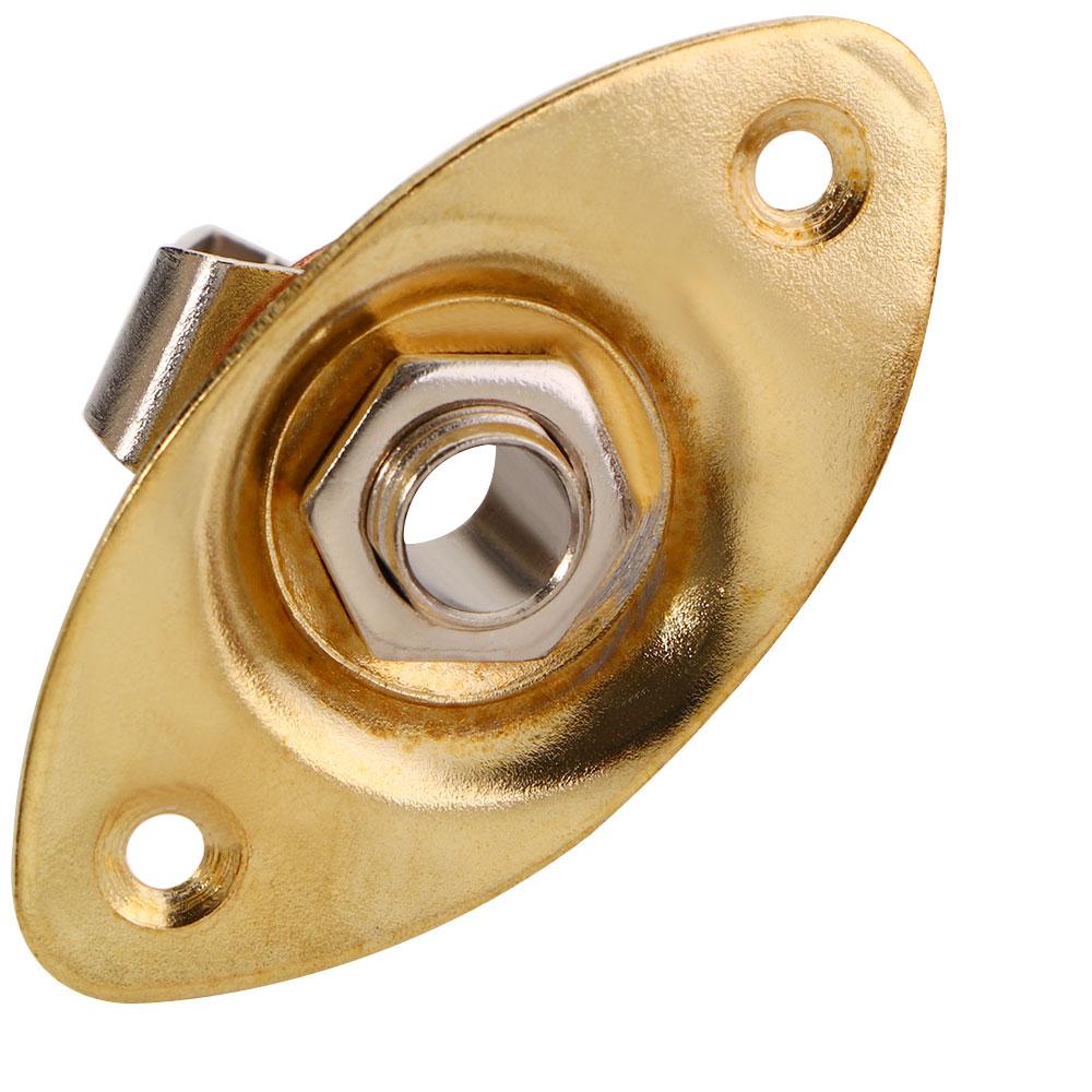 for Electric Guitar Jack Plate & Screws Audio Output Output Socket Outputing Stereo Jack