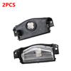 2PCS For Mazda 3 2 2009-2013 Rear Bumper Lamp Housing Cover License Plate Lamp Light Shell Cover Not With Light LED Car Styling