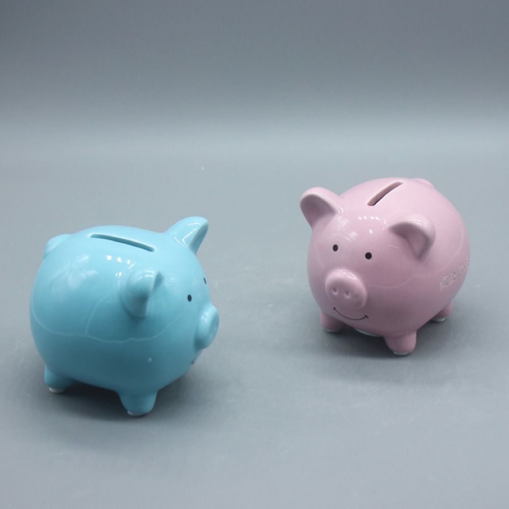 Mini Kids Money and Coin Bank Cartoon Savings Tank Money Saving Box for Boys and Girls