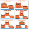 MRRANGT Motorcycle Ceramic Brake Pads Kit For KTM Duke 390 790 1290 Adventure ADV 790 1050 1090 1190 1290 Models Front Rear Set