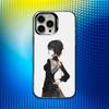 H-Hunter S-Shizuku Anime Phone Case For iPhone 16,15,14,13,12,11,Mini,Pro,SE,MAX White Matte Shockproof Cover