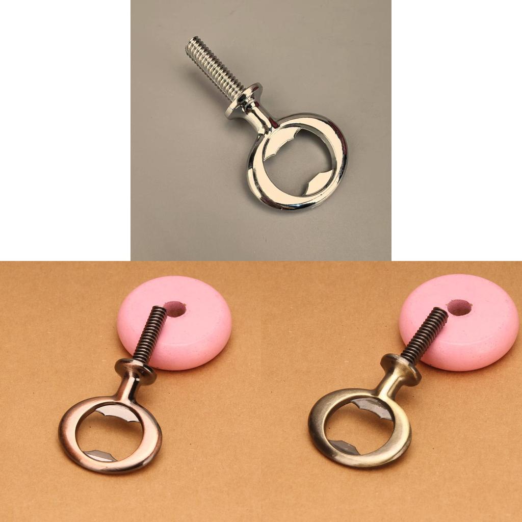 Zinc Alloy Diy Screw Bottle Opener With Creative Design For Beer Enthusiasts