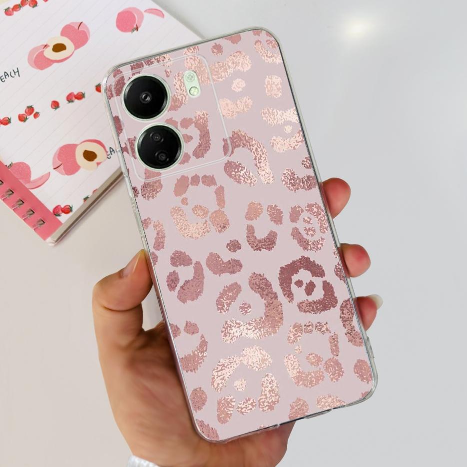 For Xiaomi Poco C65 Case 2023 Cute Fashion Painted Back Cover Soft Silicone Phone Case For Xiaomi Poco C65 PocoC65 Fundas Bumper