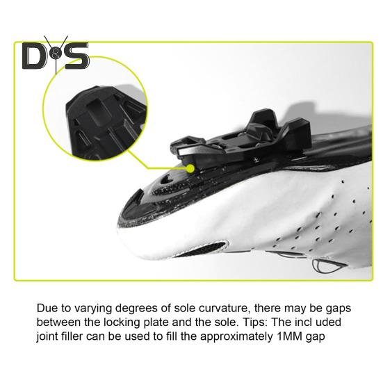 1 комплект педалей для велосипедной обуви с аксессуарами, легкие 0/5 градусов, самоблокирующиеся, бесконтактные, для шоссейного горного велосипеда, замена педалей