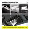 Car Tissue Box Sun Visor Hanging Napkin Holder Paper Storage Bag For Renault Dacia Duster Megan Zoe Scenic Koleos Fluence NN39