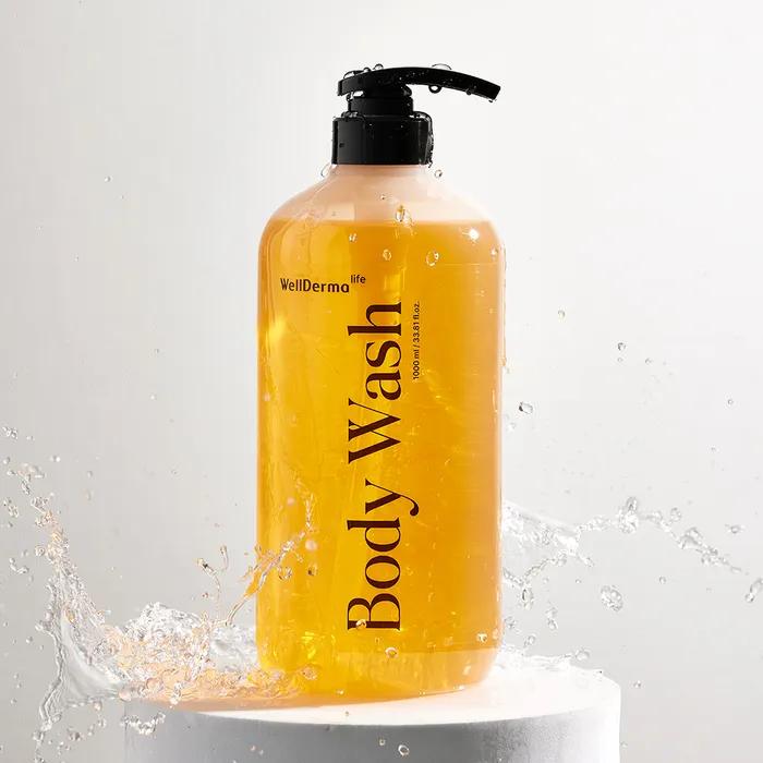 НОВЫЙ гель для душа Wellderma Life Lemon Tree 1000 мл