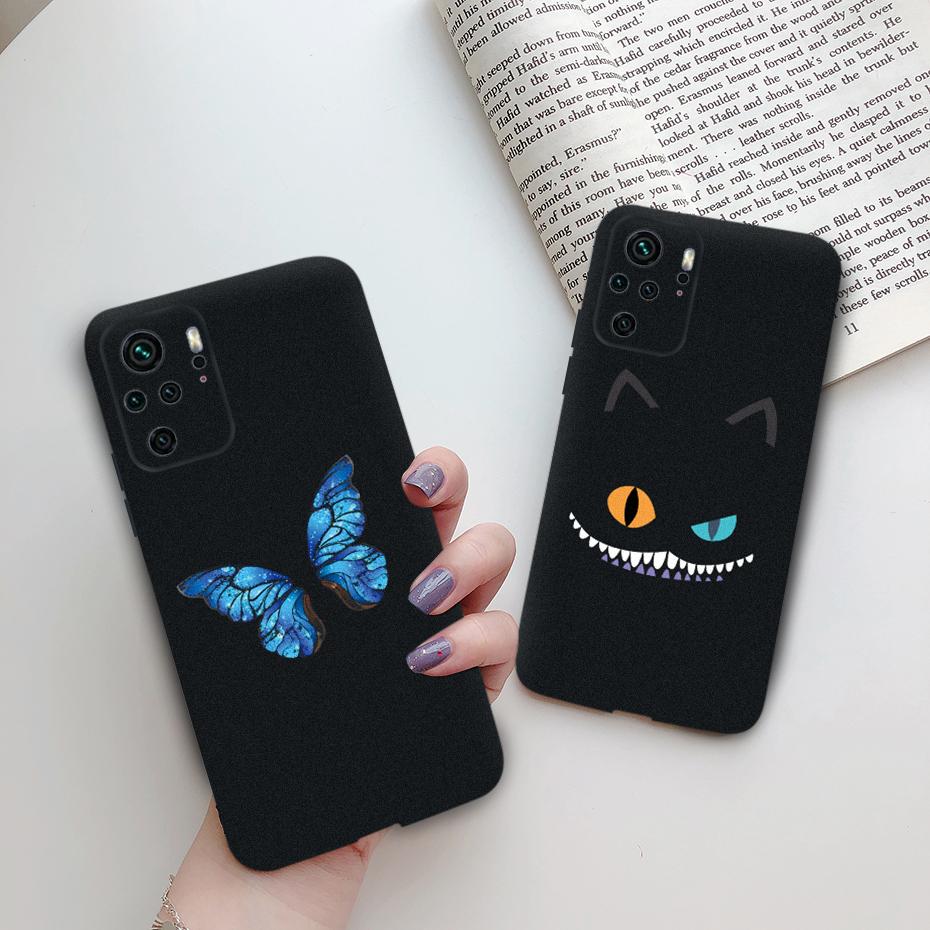 For Xiaomi Redmi Note 10 Phone Case TPU Soft Silicon Cute Pattern Back Cover for Xiomi Xiaomi Redmi Note 10 note10 Pro 10s Cases