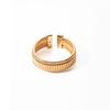 Европейский и американский металлический панк-браслет с широким краем: Женские Геометрические Неправильные Многослойные Линии