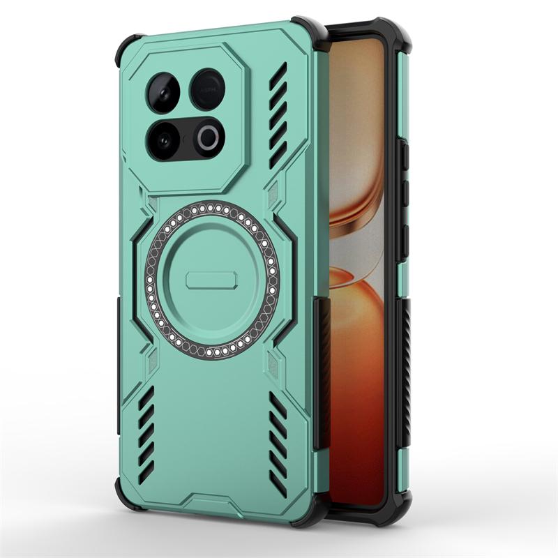 Для чехла Vivo iQOO Z10 Turbo Plus Чехол iQOO Z10Turbo Plus Магнитная адсорбция Беспроводная зарядка Чехол Для чехла Vivo iQOO Z10 Turbo Plus