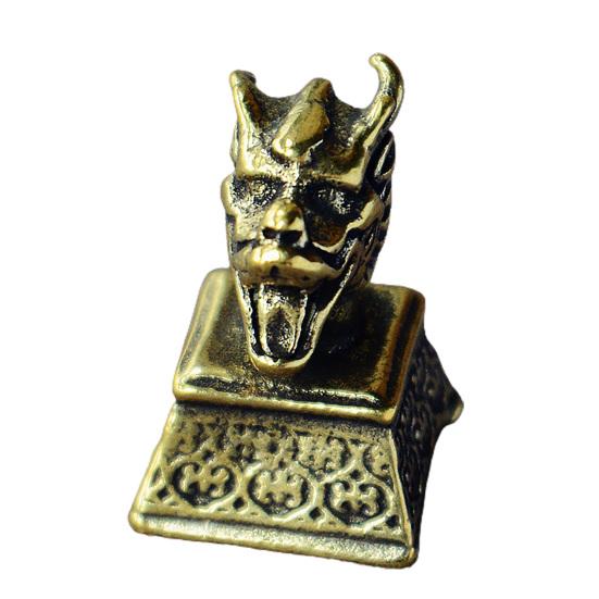 Миниатюрные классические фигурки зодиака с животными, декоративные латунные износостойкие прочные для повседневной жизни