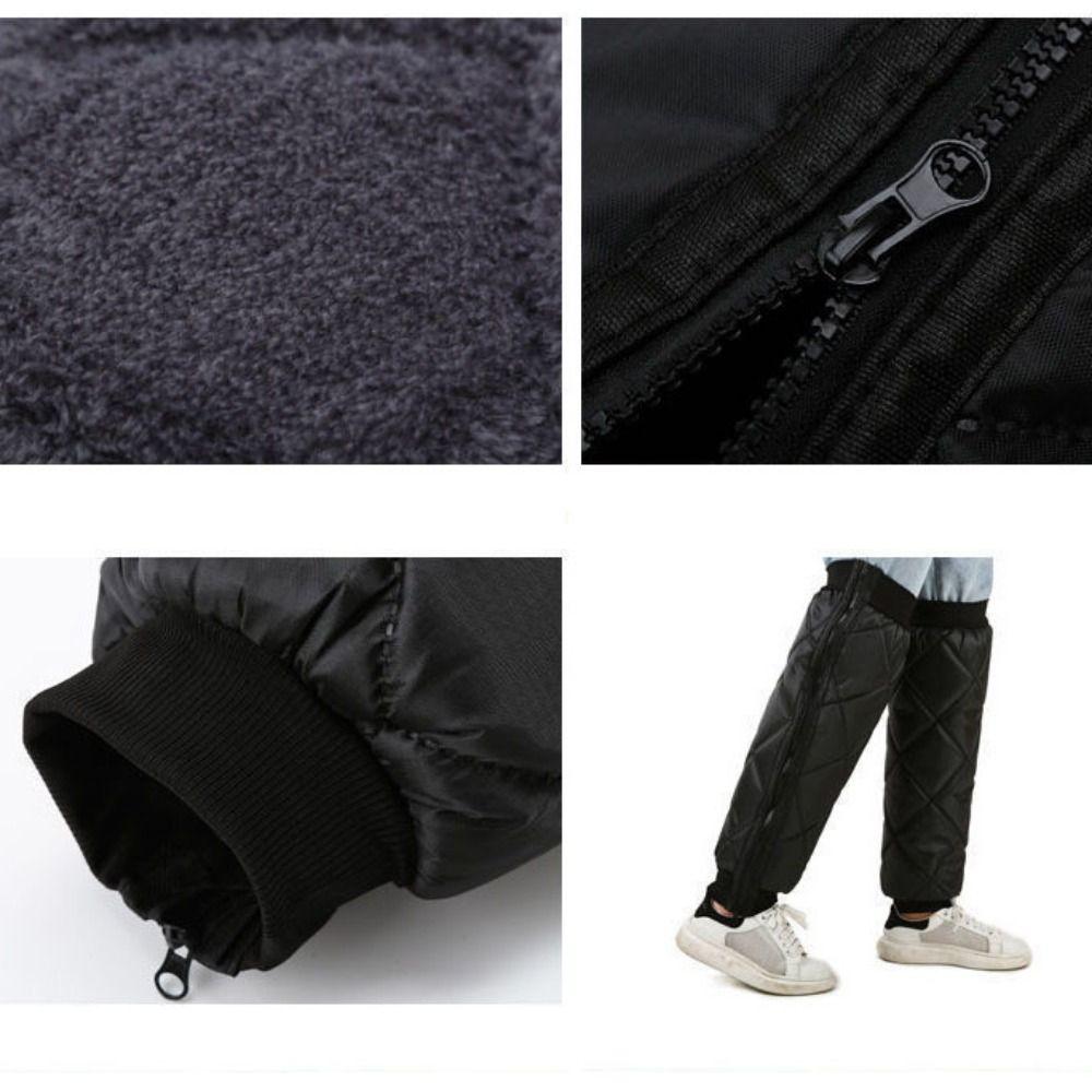 2 pcs Full Chaps Motorcycle Winter Knee Pads Windbreaker Protector Knees  Motorcycle