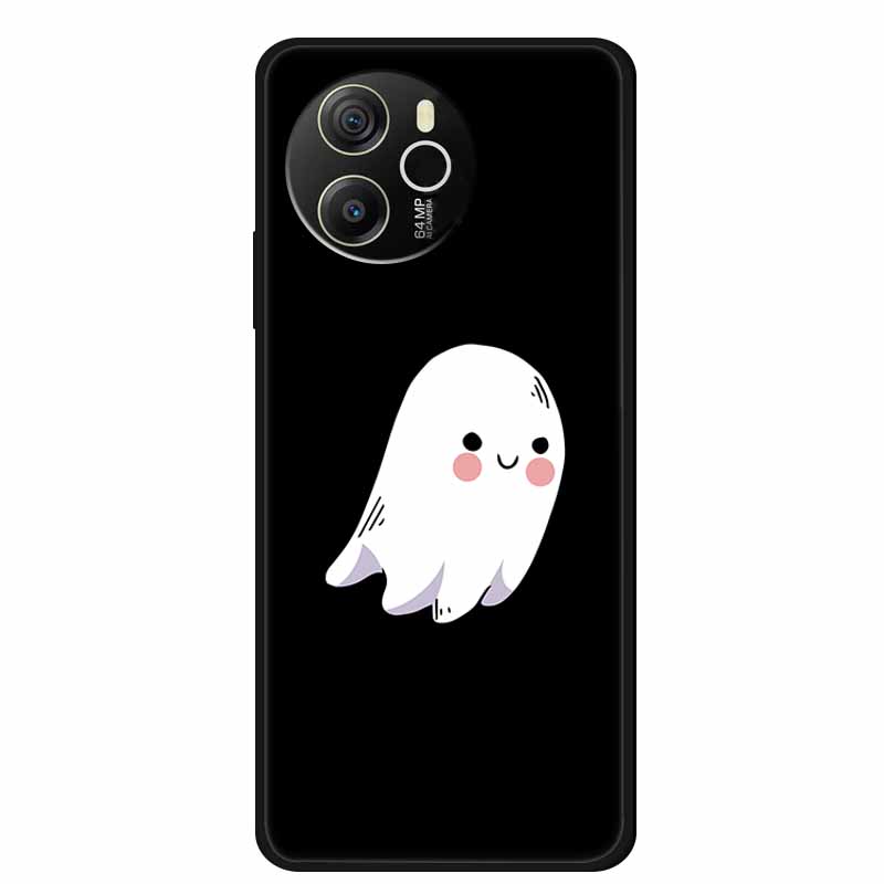 Coque For Blackview Shark 8 Case Cute Cartoon Black Silicone Soft Phone Cases For Blackview Shark 8 Back Cover Case Shark8 Funda