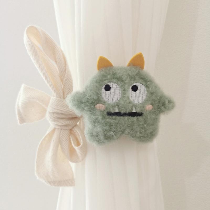 Curtain Tiebacks Curtain Holdbacks Curtain Ties with Cartoon Dolls Bedroom Curtain Tiebacks Curtain Rope Tiebacks