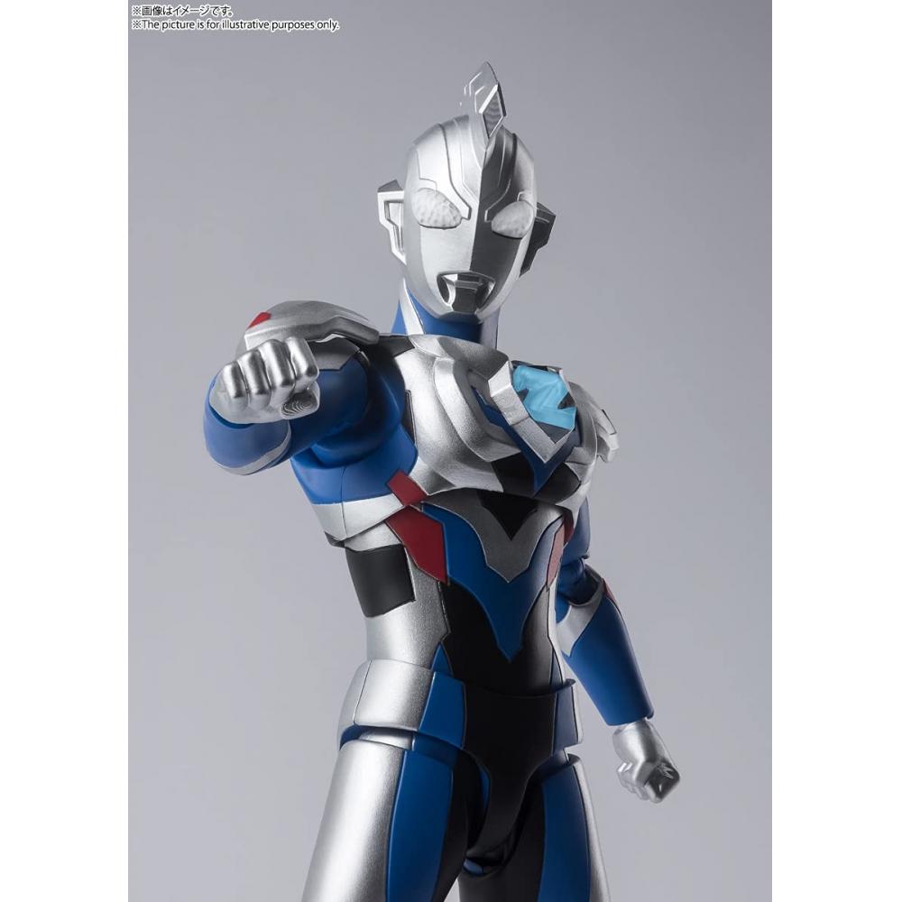 Bandai SPIRITS S.H.Figuarts Ультрамен Z Оригинал Прибл.. 150 мм окрашенная подвижная фигурка из ПВХ и АБС