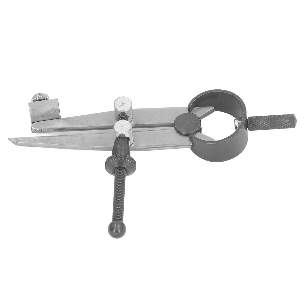 Wing Divider 125mm Carbon Steel High Hardness Leather Woodworking Compass with Pencil Holder