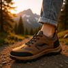 Мужские Нескользящие Водонепроницаемые Походные Ботинки: Прочная, уличная обувь для ходьбы для людей среднего и пожилого возраста