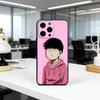 Mob P-Psycho 100 Shigeo K-Kageyama Phone Case For iPhone 17, 16,15,14,13,12,11 Plus,Pro Max, Others Soft Black Cover