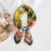 Fashion Decoration Scarf Hairband Tie Hair 70 Small Square Scarf Silk Scarf Women'S Spring And Autumn Versatile Small Scarf Professional Scarf