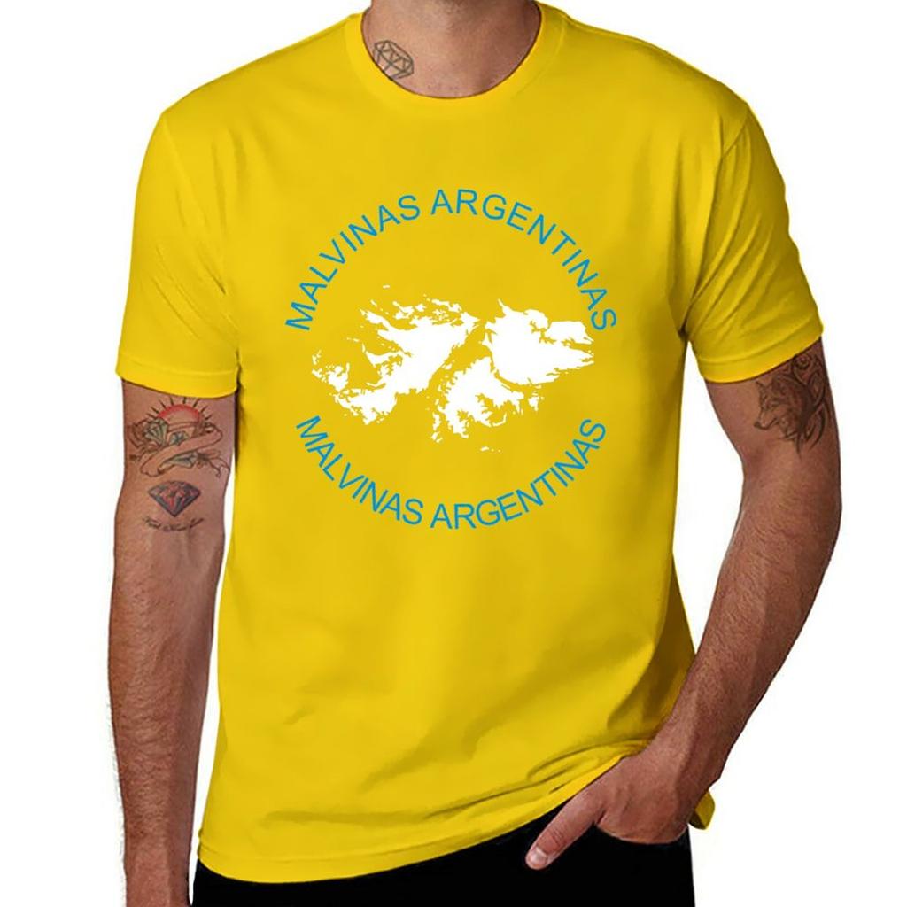 New Malvinas Argentinas Tshirt Plus Size Tops Tshirts Unisex Tee Shirt Black T Shirts For Unisex
