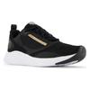 New Balance Женские кроссовки Beaya черного золота с эффектом металлик WBEYLB
