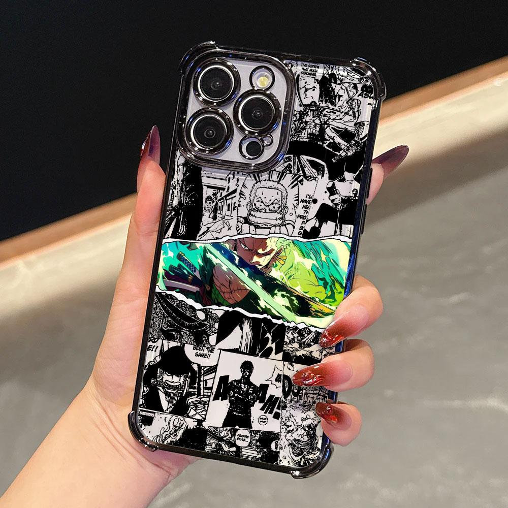 Япония Аниме Горячий One Pieces Мягкий Чехол Для iPhone 17 Pro 16 15 14 13 12 11 Pro Max Чехол 17 Plus 17E 16E 17Air Силиконовый Чехол для Телефона