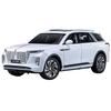 1/24 HongQi EHS9 SUV Alloy Diecasts & Toy Vehicles Metal Toy Car Model Sound and Light Pull Back Collection Kids Toy