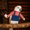Breathable Birds Cosplay Outfit Stripe Pet Dressing Up  Photography Prop