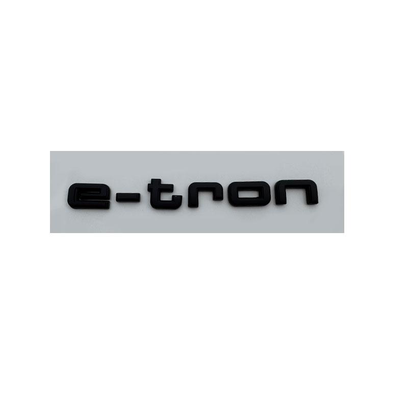 e-tron mark emblem car stickers for Hot new logo pure electric tail rear refit displacement sign decoration label accessories