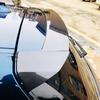 Для 2004-2012 BMW 1 серии хэтчбек E81 E87 116i 120i 118i задняя крышка багажника, спойлер на крыше, крыло, черный карбоновый тюнинг