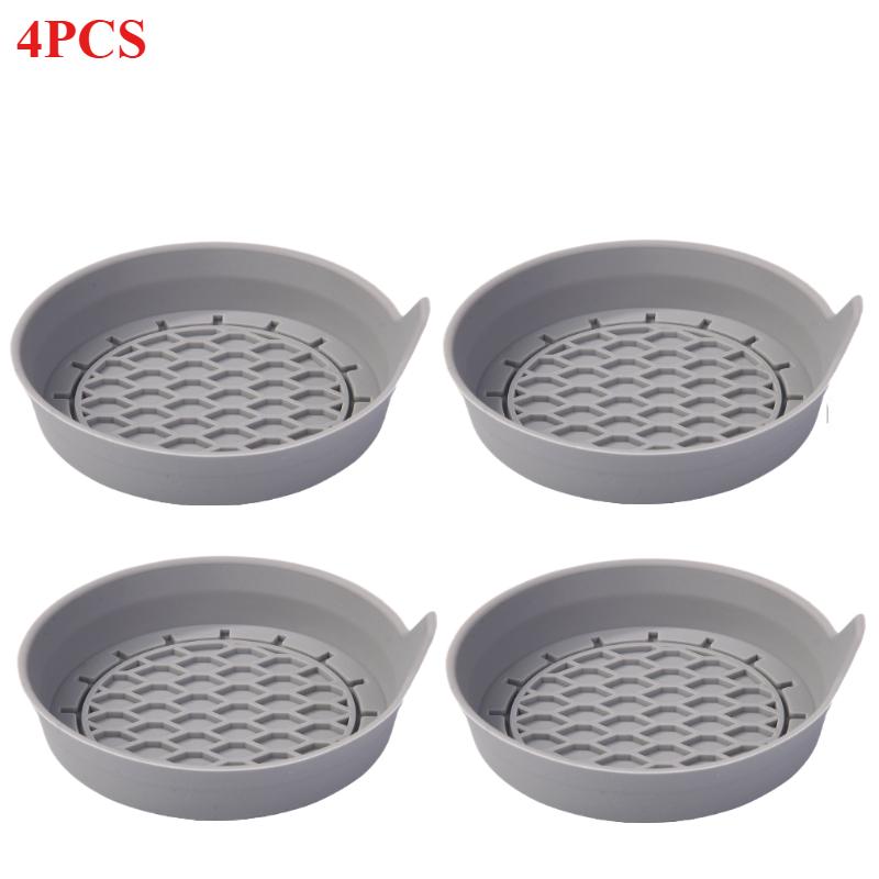 2/4pcs Car Cup Holder Coaster Silicone Cup Holder Insert Universal Non-Slip Cup Holders Car Accessories Interior Silent Cup Pad