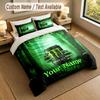 Bedding Set 1 Duvet Cover 2 Pillowcases Monster Energy Print Soft Bed Linen Bedroom Decor