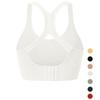 Women Sports Bra Workout Push Up Seamless Sexy Fast Dry Yoga Fitness Removeable Pads Shockproof Running Wire Free X Shape Back