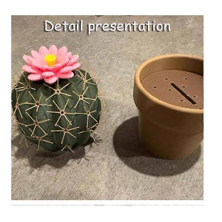 Mini Cute 3D Printed Cactus Salt and Pepper Shakers - Forgecore Spikey Spices