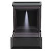 Коробка для подвески с LED-подсветкой, подарочная коробка для подвески, бархатная шкатулка для ювелирных изделий, футляр для хранения для