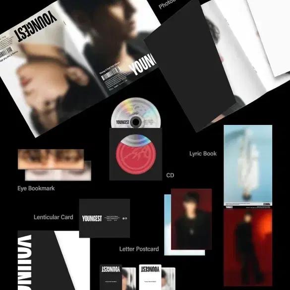 Young K Youngest sealed 3 Album Sets+Nettles Mew special gift photocard 3